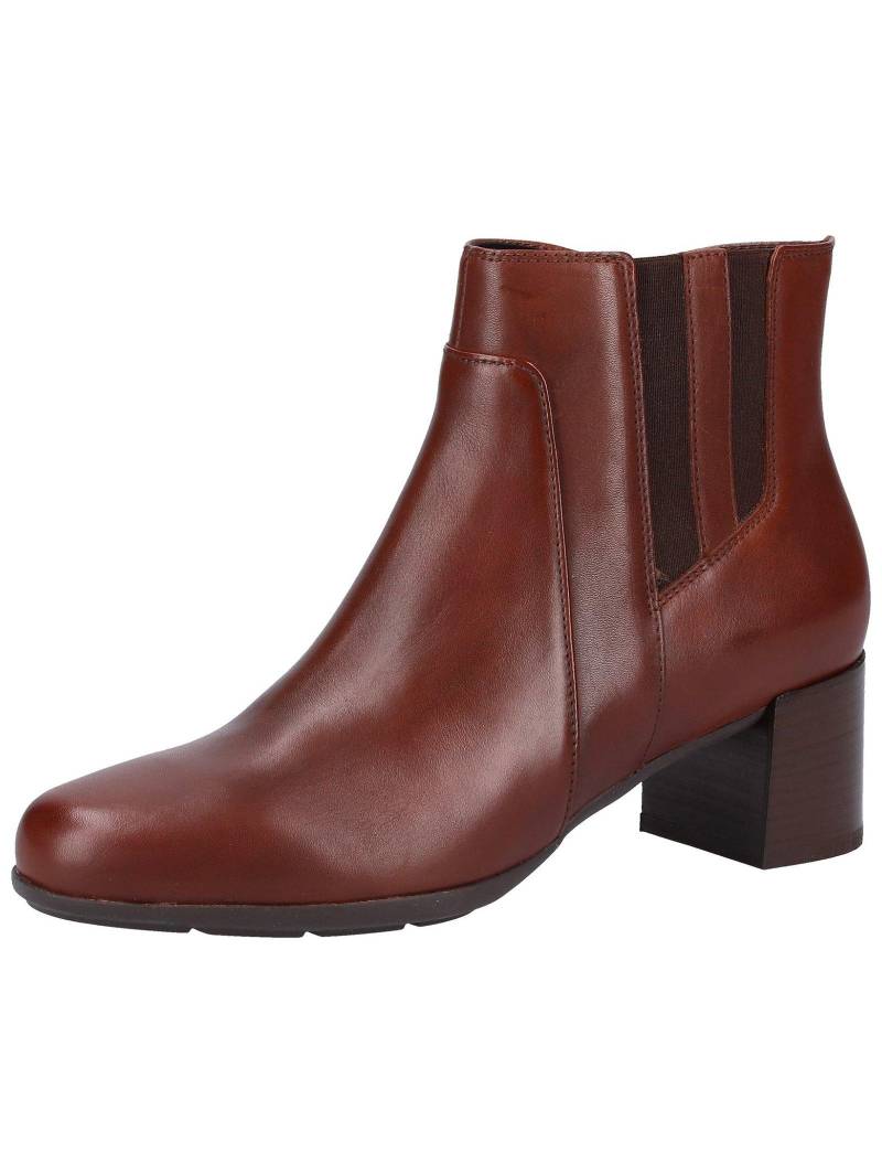 Stiefelette D94cbb 00085 Damen Cognac 36 von GEOX