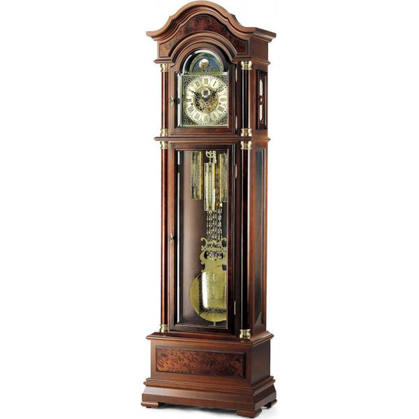 AMS Standuhr 208cm, mechanische Holzuhr mit Mondphase + Westminsterschlag AMS Standuhr 208cm, mechanische Holzuhr mit Mondphase + Westminsterschlag von GERMAN CLOCKS