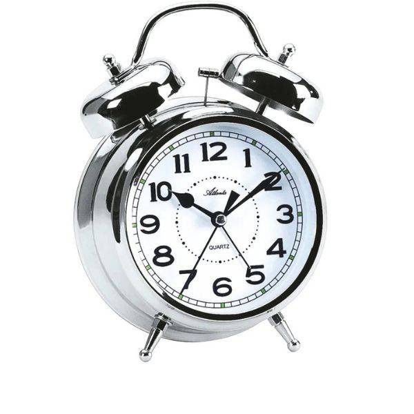 ATLANTA Glockenwecker Sweep Silent mit Licht 12.5cm ATLANTA Glockenwecker Sweep Silent mit Licht 12.5cm von GERMAN CLOCKS