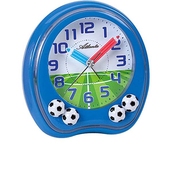 ATLANTA Kinderwecker Fussball Silent mit Licht und Musik ATLANTA Kinderwecker Fussball Silent mit Licht und Musik von GERMAN CLOCKS