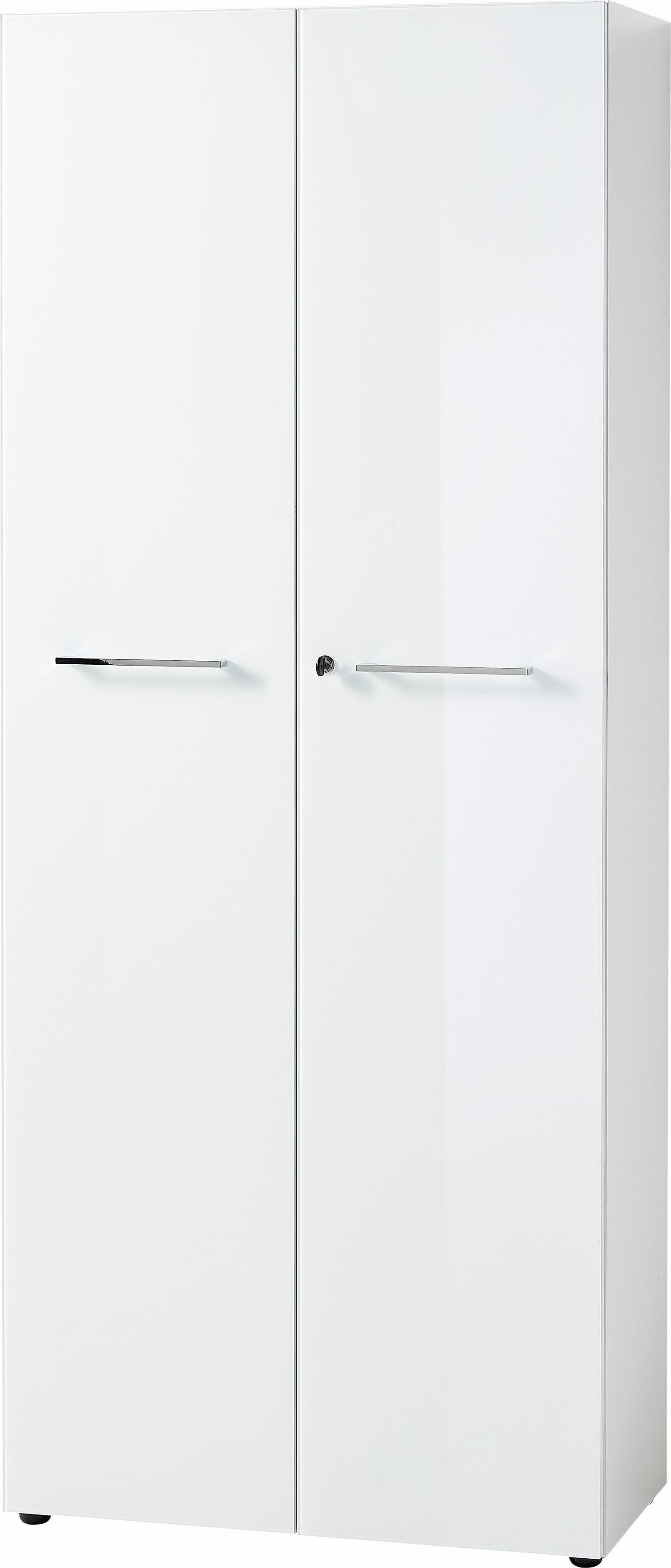 GERMANIA Aktenschrank »GW-Monteria«, (in 2 Höhen), Türen mit Glas-Auflage, abschliessbar, Breite 80 cm, Made in Germany von Germania