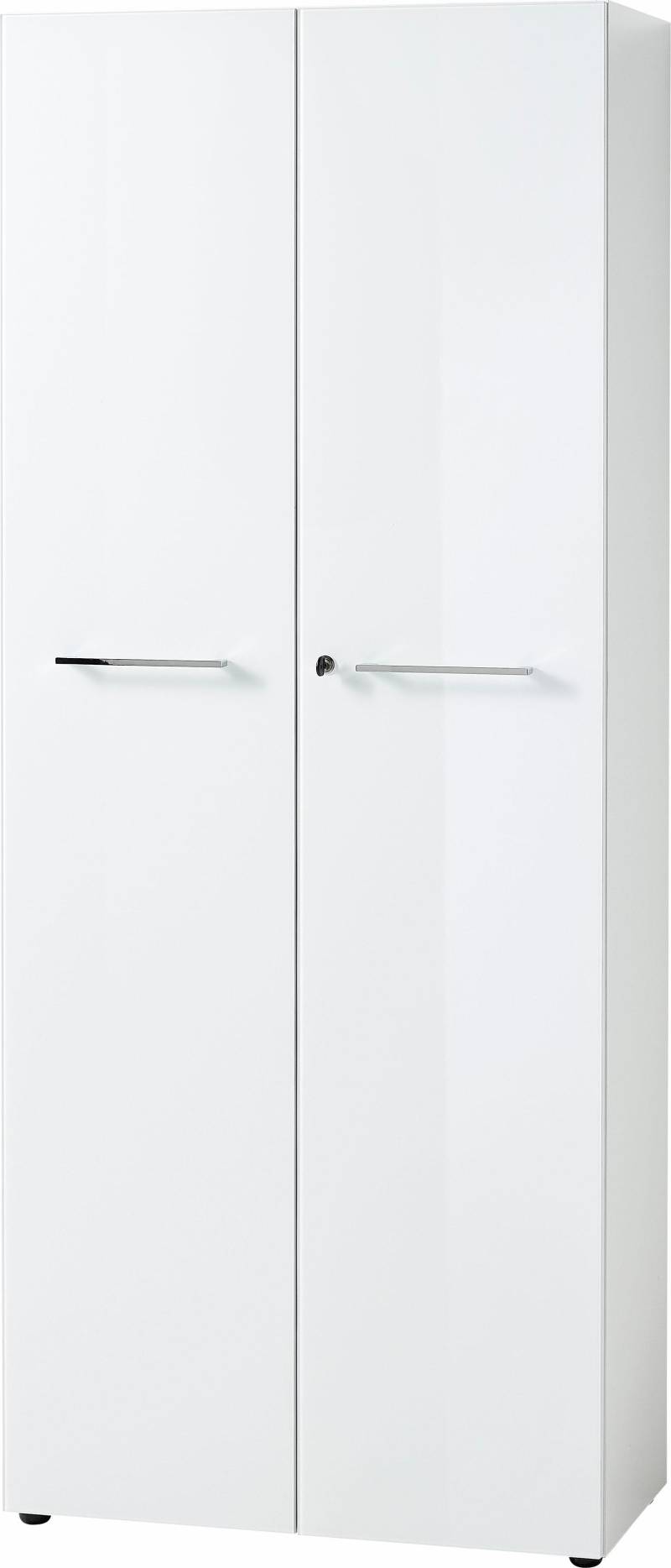 GERMANIA Aktenschrank »GW-Monteria«, (in 2 Höhen), Türen mit Glas-Auflage, abschliessbar, Breite 80 cm, Made in Germany von Germania