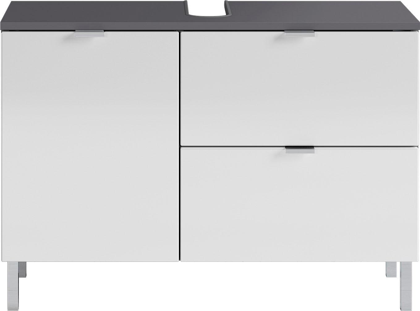 GERMANIA Waschbeckenunterschrank »GW-Mauresa«, in 2 Breiten, mit Schublade (+ Klappe), Soft-Close, Made in Germany GERMANIA Waschbeckenunterschrank »GW-Mauresa«, in 2 Breiten, mit Schublade (+ Klappe), Soft-Close, Made in Germany von Germania