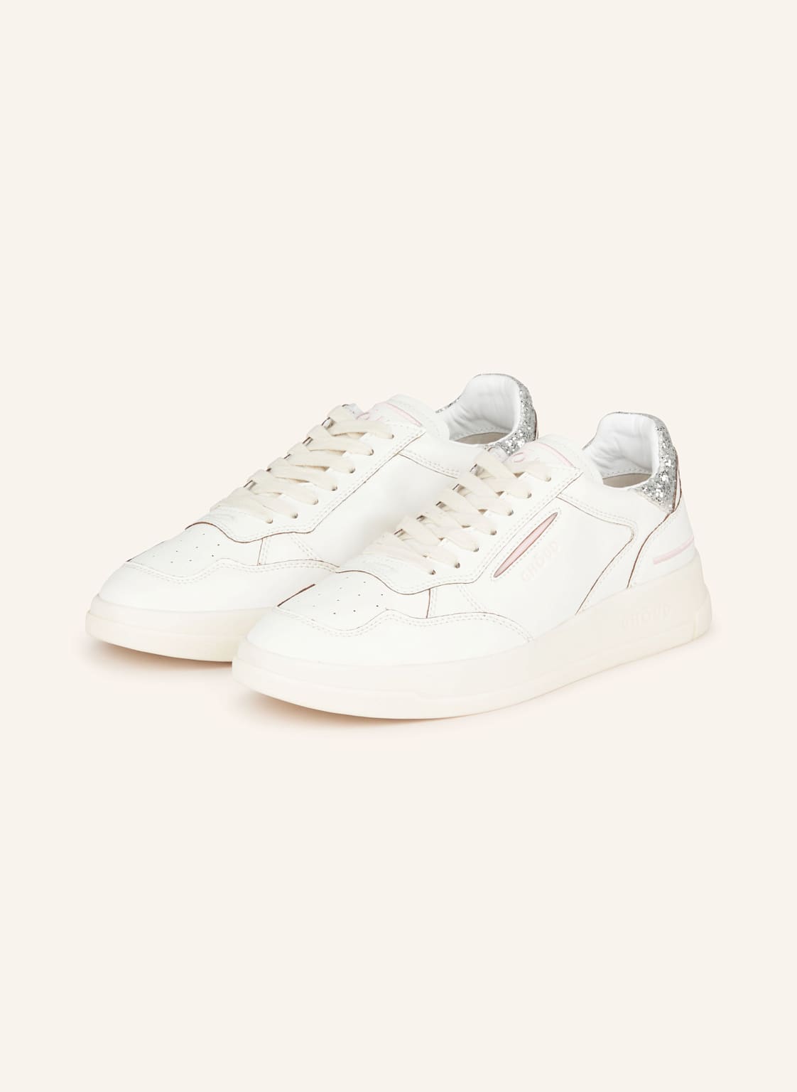 Ghoud Sneaker Tweener Mit Pailletten weiss von GHOUD