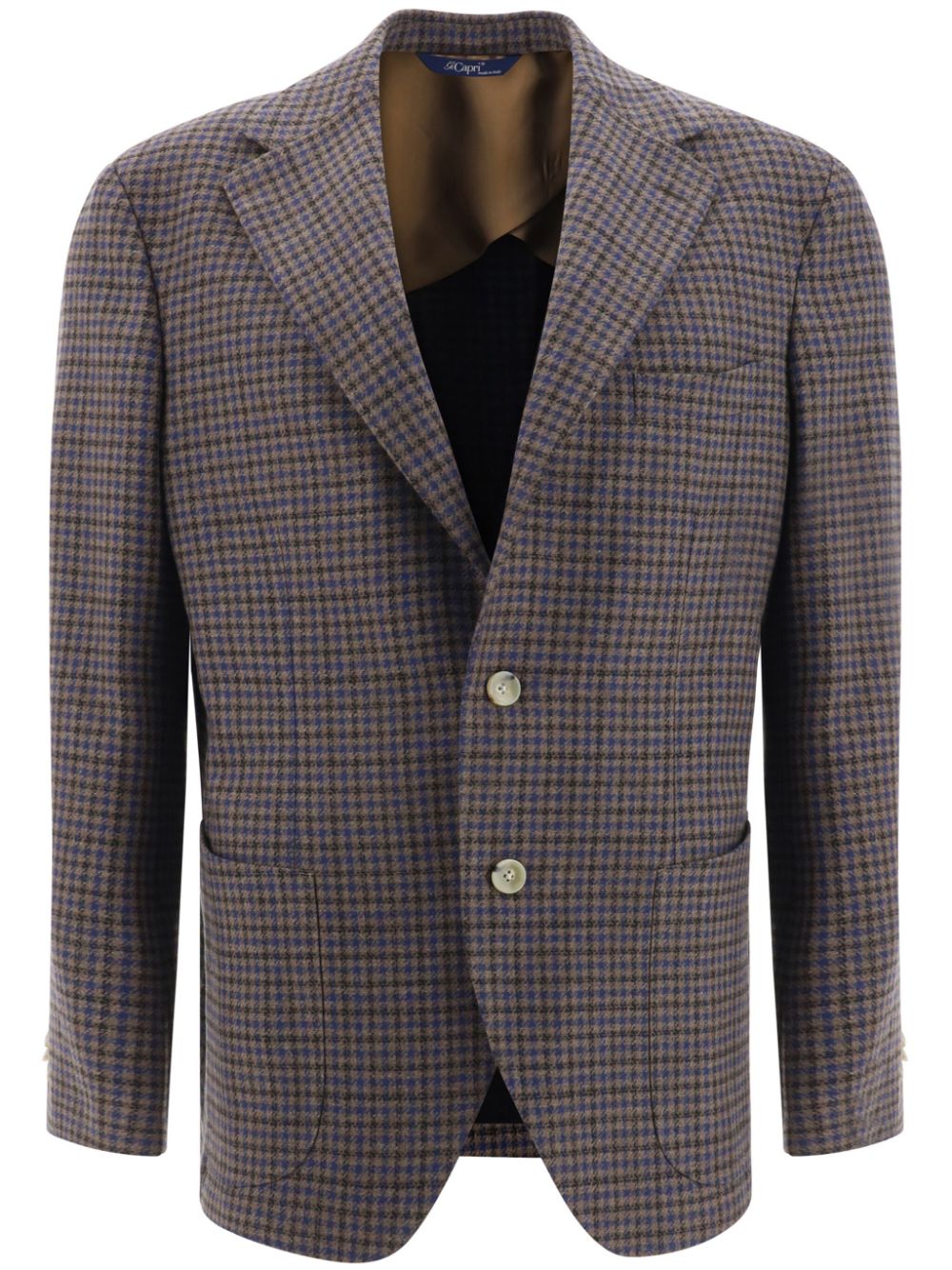 GI CAPRI houndstooth blazer - Neutrals von GI CAPRI