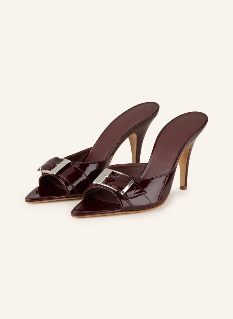 Gia Borghini Mules Dorothy rot von GIA BORGHINI