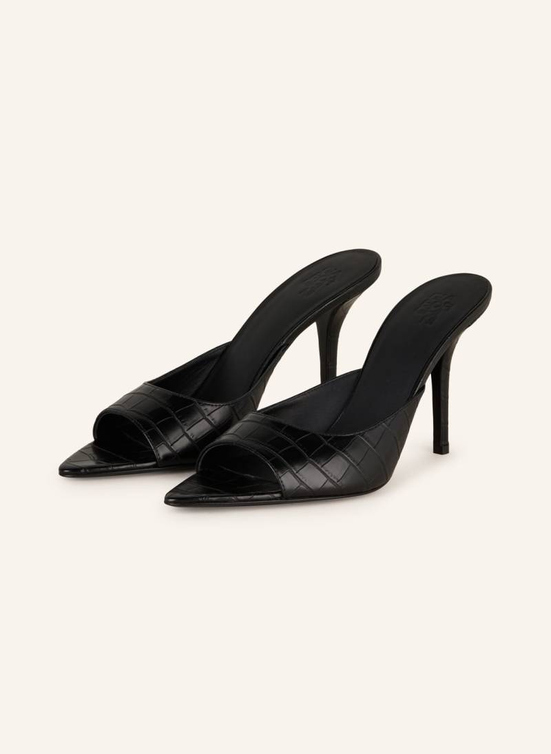 Gia Borghini Mules Perni 04 schwarz von GIA BORGHINI