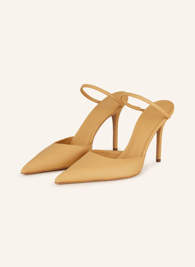 Gia Borghini Mules beige von GIA BORGHINI
