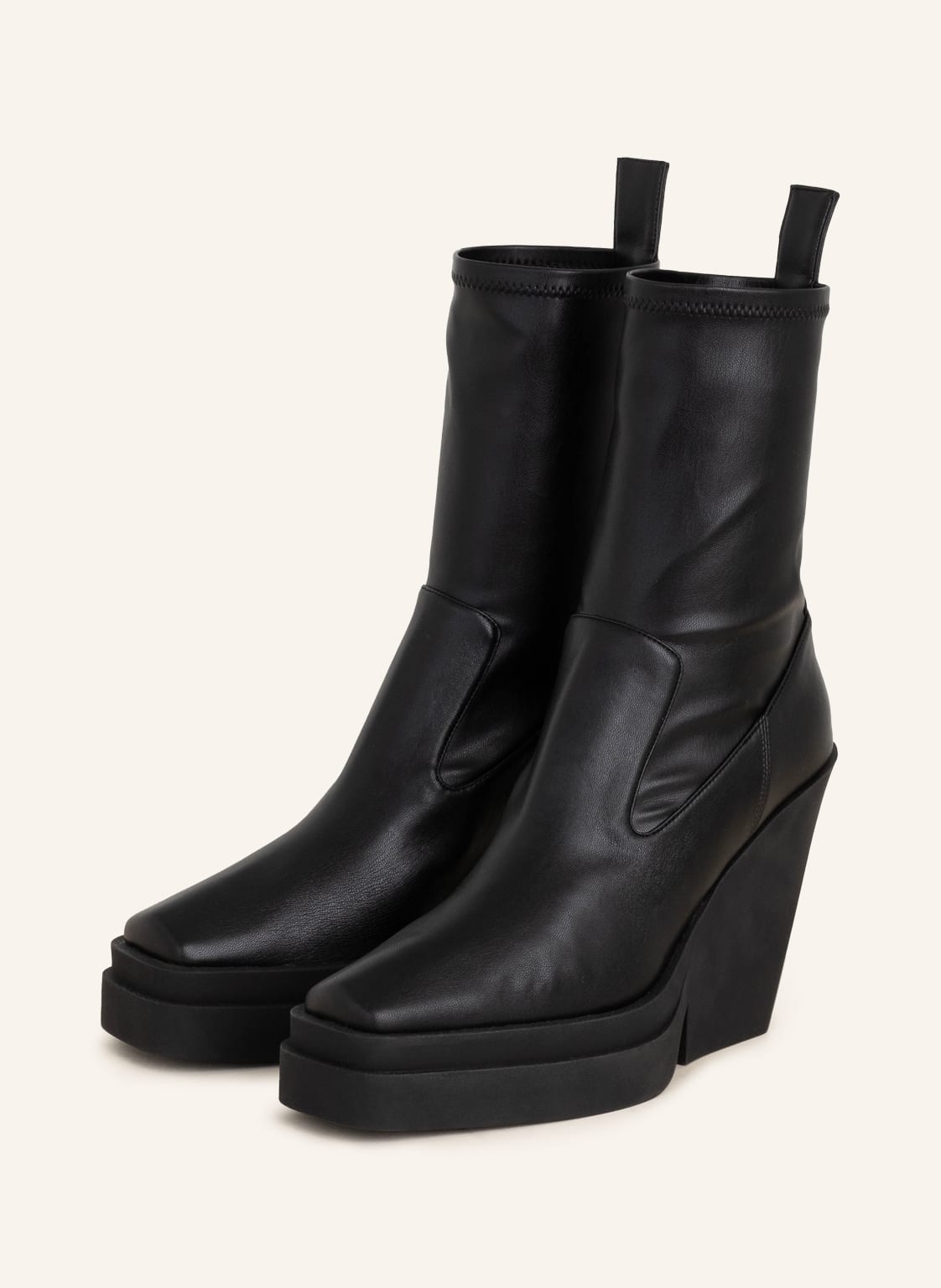 Gia Borghini Plateau-Stiefeletten Gia 15 schwarz von GIA BORGHINI