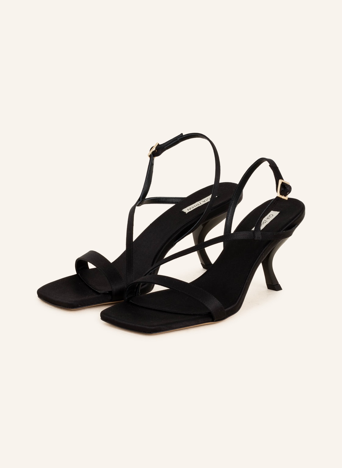 Gia Borghini Sandalen Rosie 21 schwarz von GIA BORGHINI