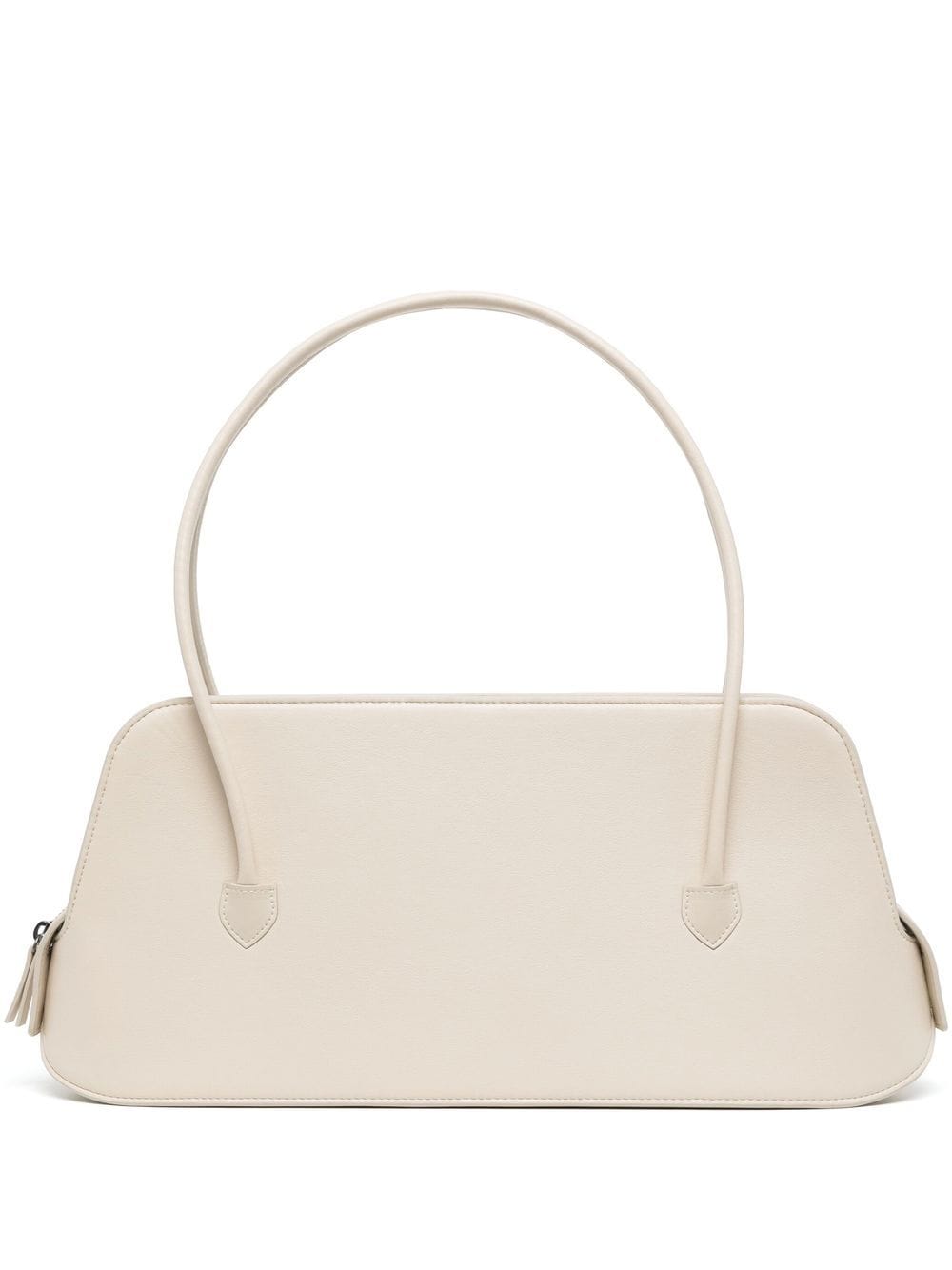 GIA STUDIOS faux-leather zipped shoulder bag - Neutrals von GIA STUDIOS