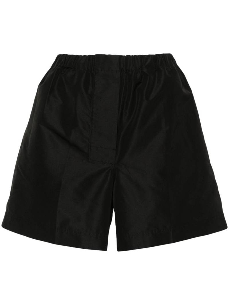 GIA STUDIOS wide-leg shorts - Black von GIA STUDIOS