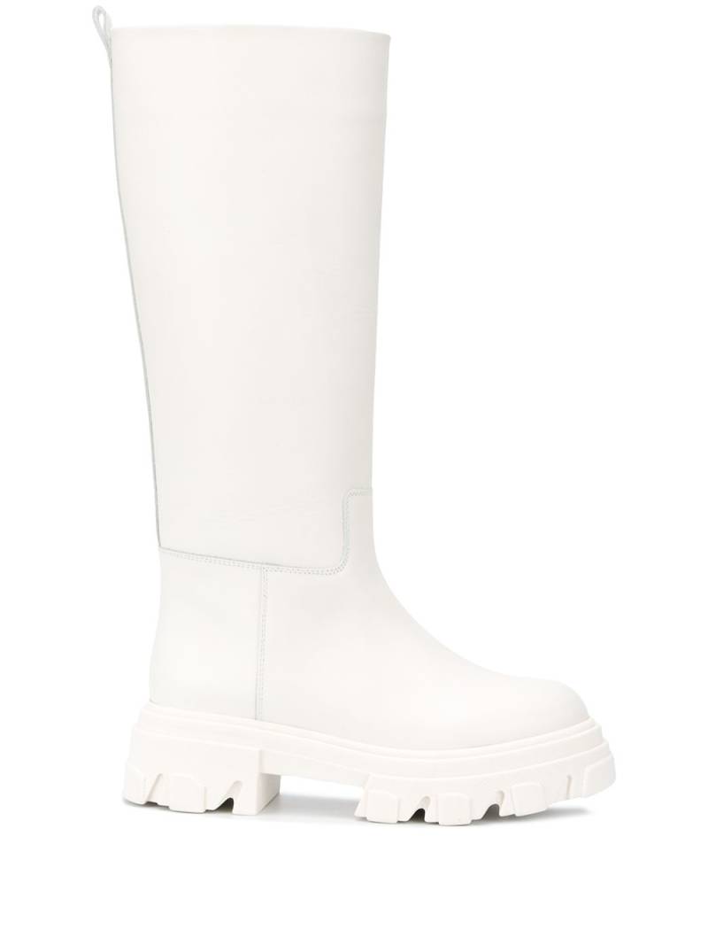 GIABORGHINI x Pernille Teisbaek Tubular boots - White von GIABORGHINI