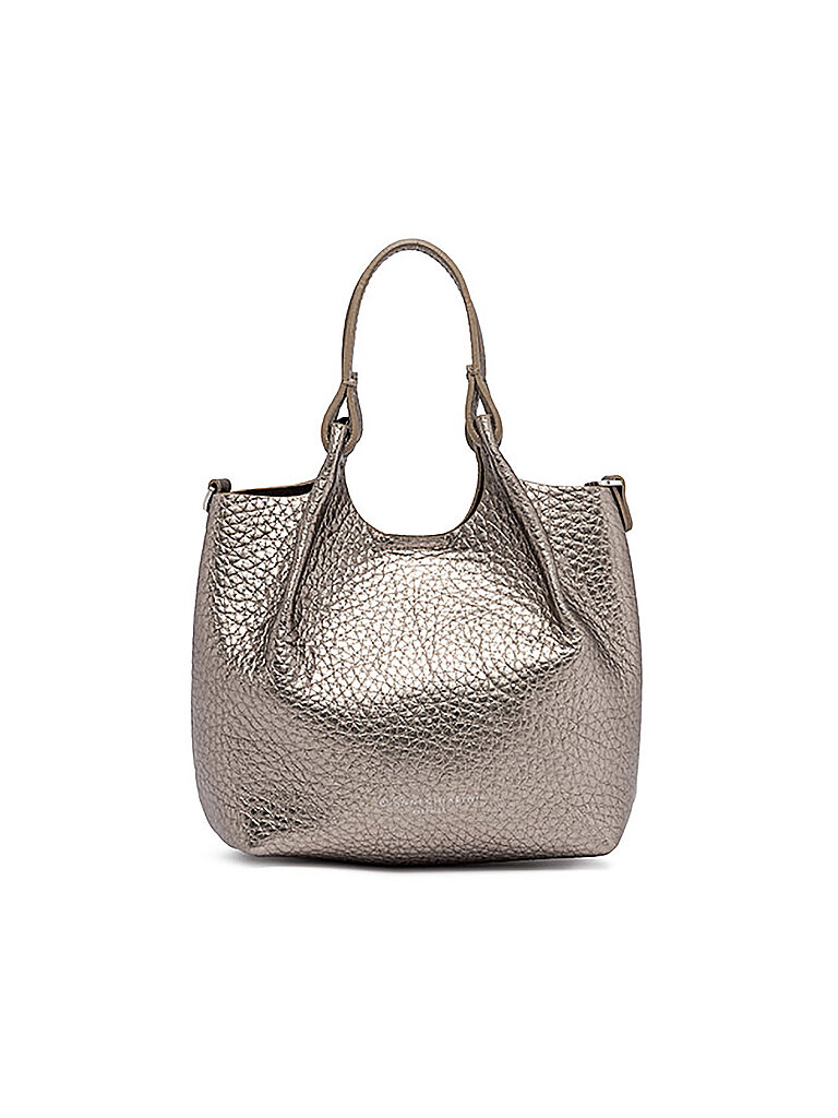 GIANNI CHIARINI Ledertasche - Hobo Bag DUA Small silber von GIANNI CHIARINI