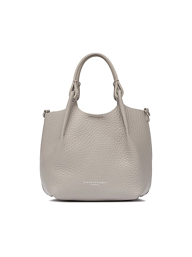 GIANNI CHIARINI Ledertasche - Hobo Bag DUA Small hellgrau von GIANNI CHIARINI