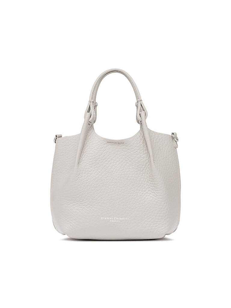 GIANNI CHIARINI Ledertasche - Hobo Bag DUA Small weiss von GIANNI CHIARINI