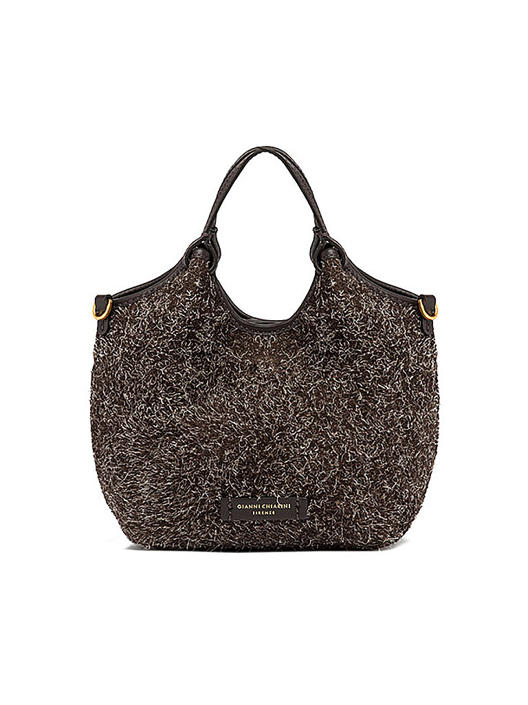 GIANNI CHIARINI Ledertasche - Hobo Bag DUA  braun von GIANNI CHIARINI