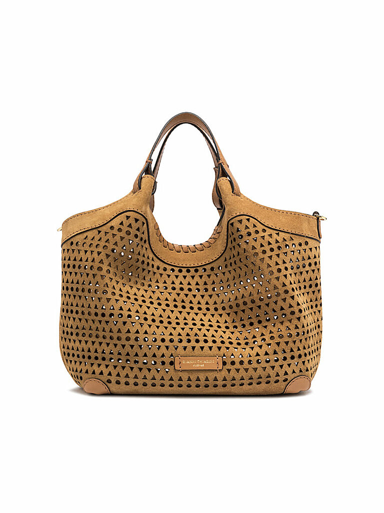 GIANNI CHIARINI Ledertasche - Hobo Bag DUA hellbraun von GIANNI CHIARINI