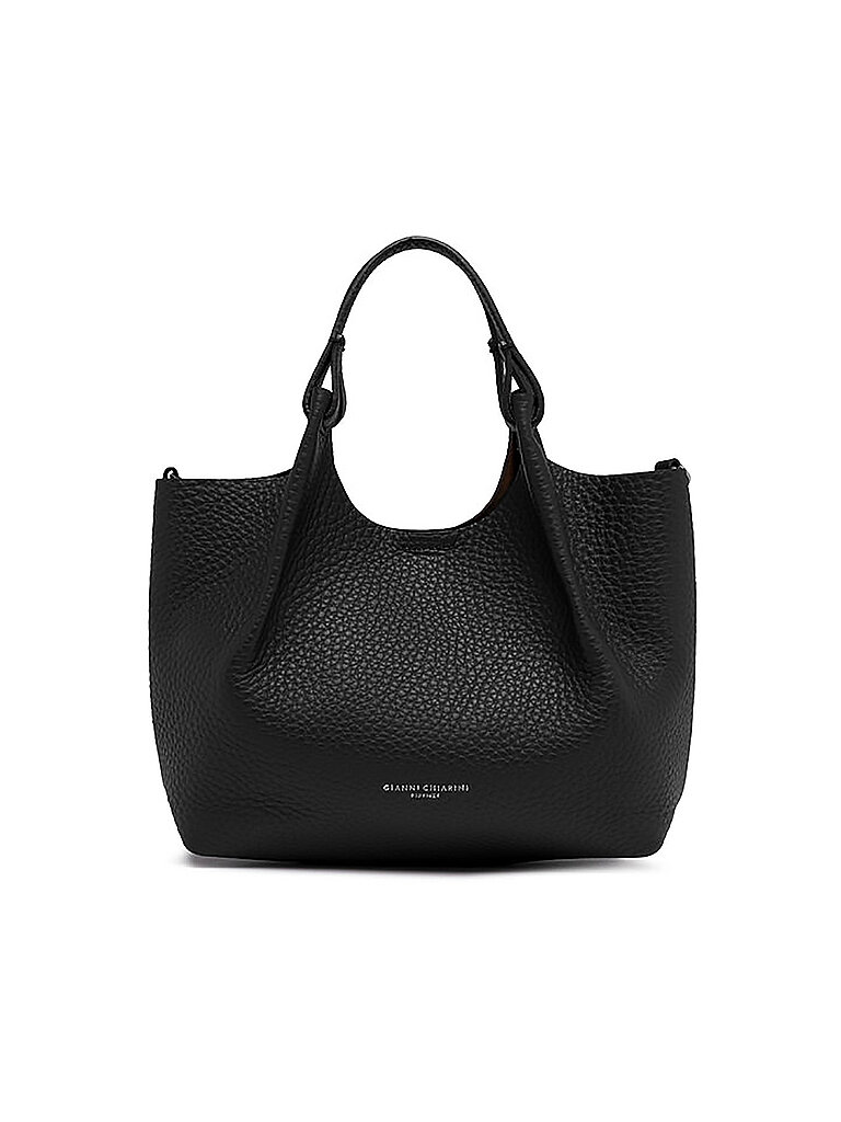 GIANNI CHIARINI Ledertasche - Hobo Bag DUA  schwarz von GIANNI CHIARINI