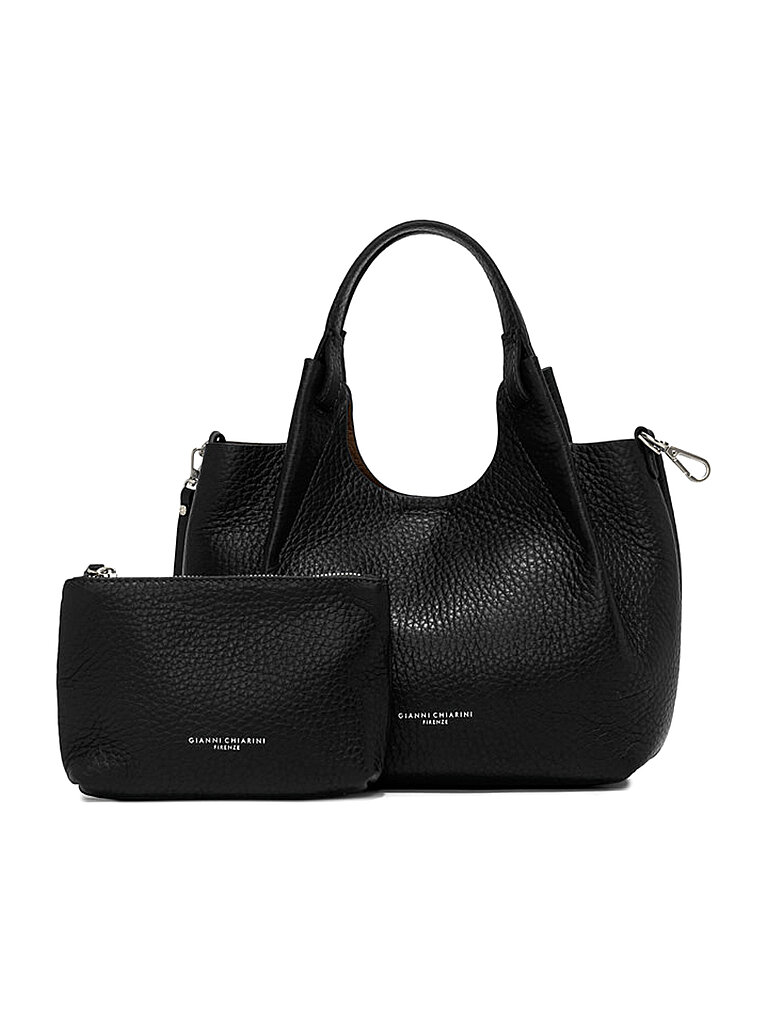 GIANNI CHIARINI Ledertasche - Hobo Bag DUA  schwarz von GIANNI CHIARINI