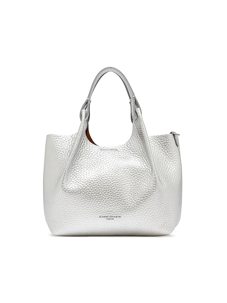 GIANNI CHIARINI Ledertasche - Hobo Bag DUA  silber von GIANNI CHIARINI