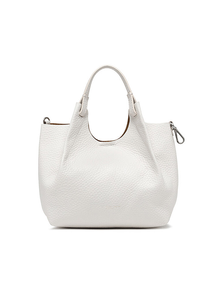 GIANNI CHIARINI Ledertasche - Hobo Bag DUA  weiss von GIANNI CHIARINI