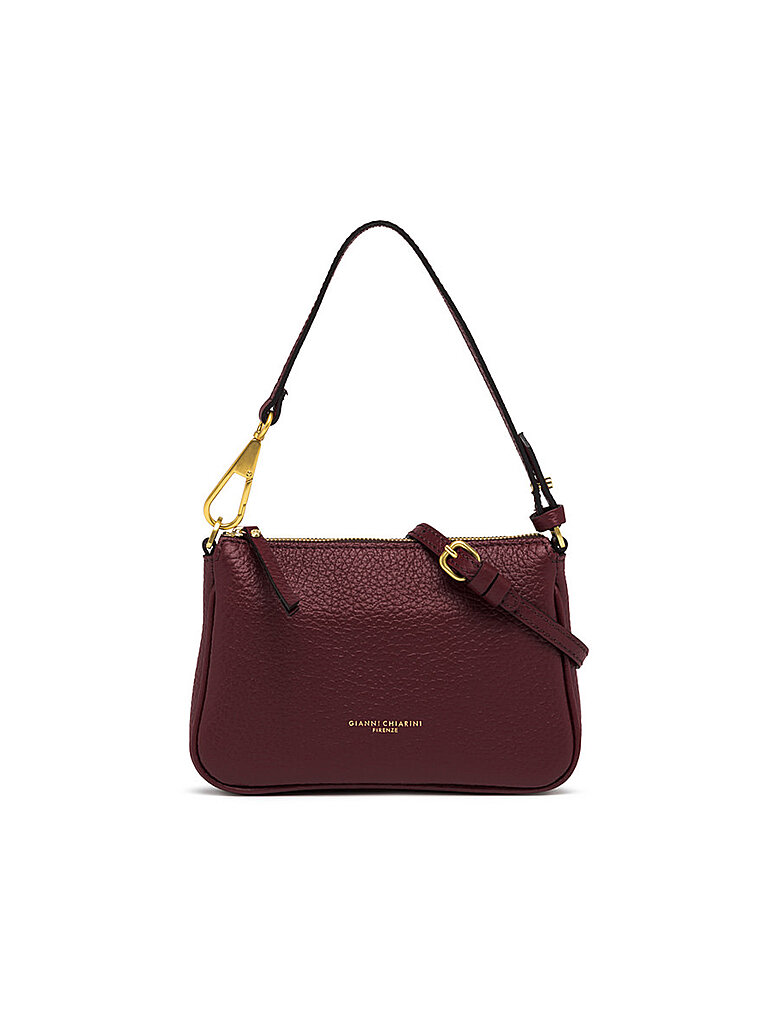 GIANNI CHIARINI Ledertasche - Mini Bag BROOKE dunkelrot von GIANNI CHIARINI