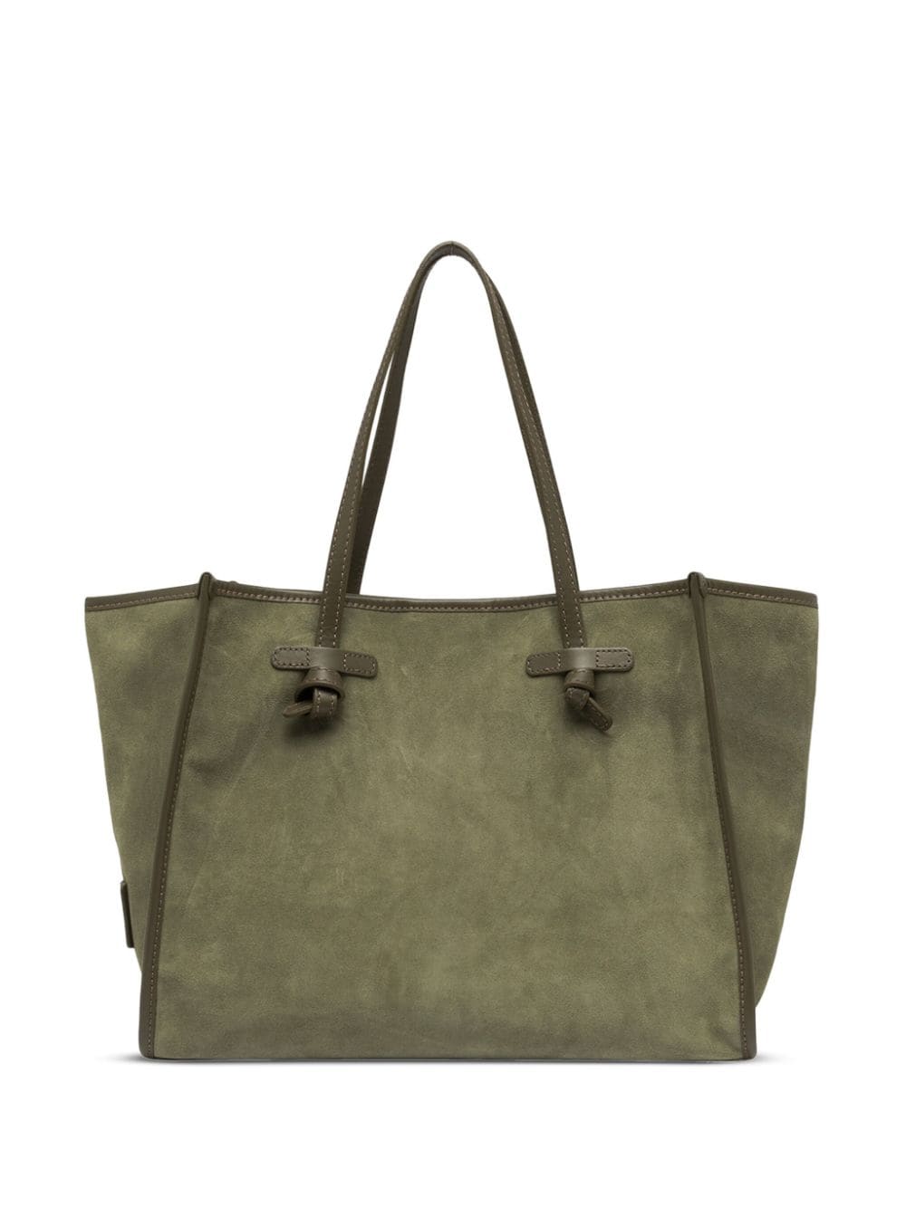 GIANNI CHIARINI Marcella suede tote bag - Green von GIANNI CHIARINI