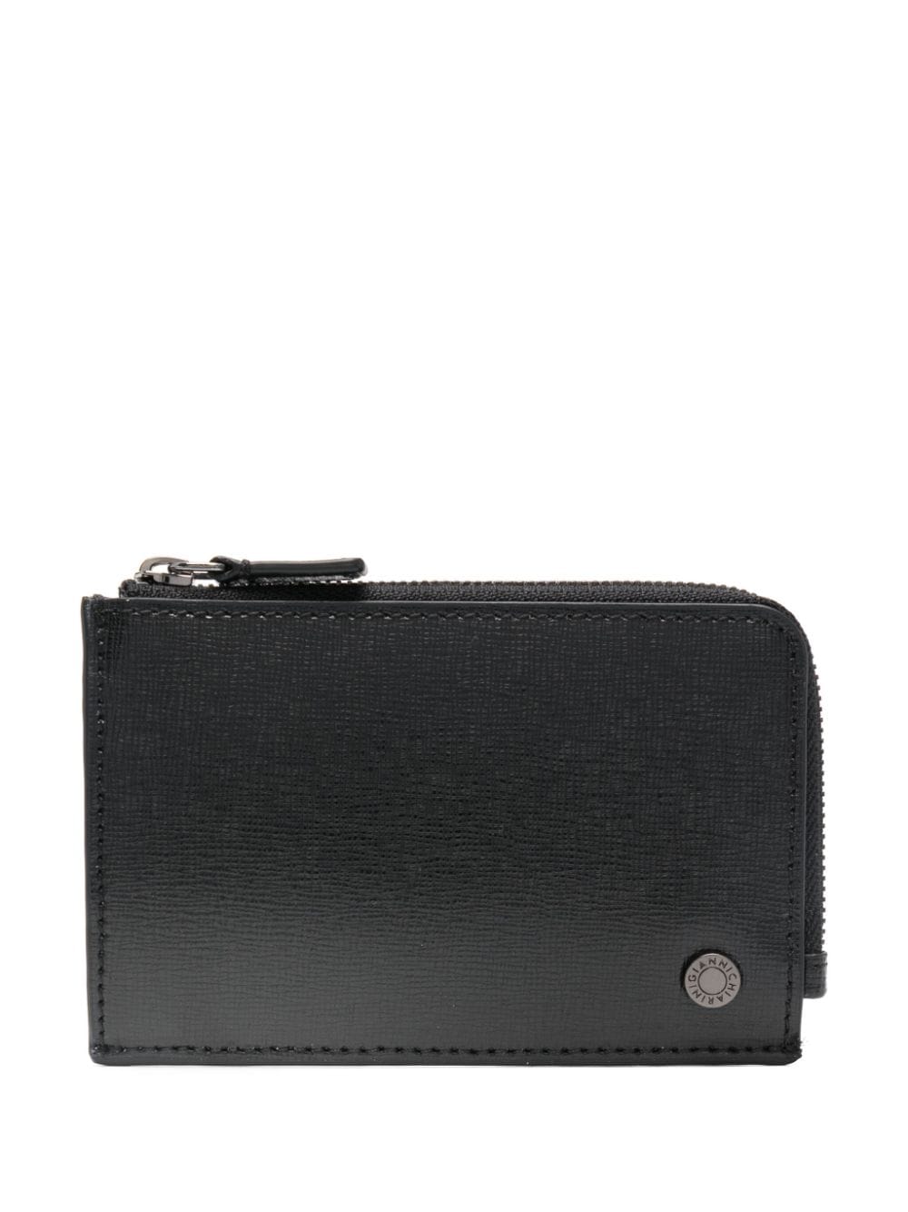 GIANNI CHIARINI logo-plaque wallet - Black von GIANNI CHIARINI