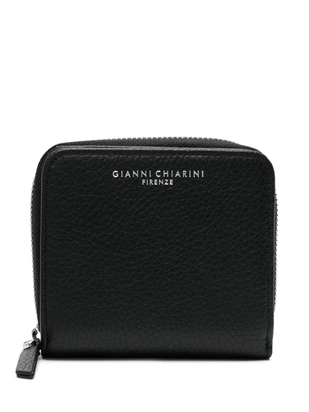 GIANNI CHIARINI logo-stamp wallet - Black von GIANNI CHIARINI