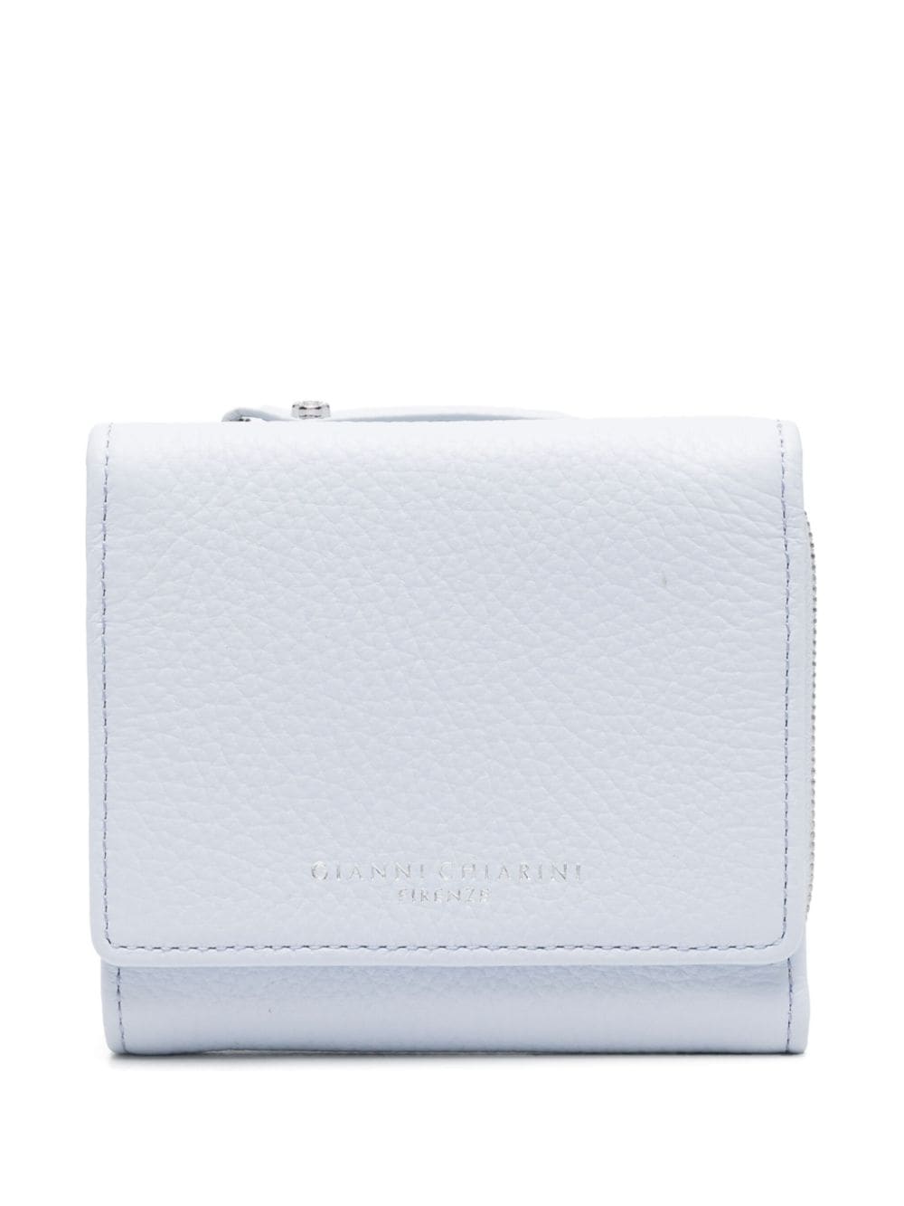 GIANNI CHIARINI logo-stamp wallet - Blue von GIANNI CHIARINI