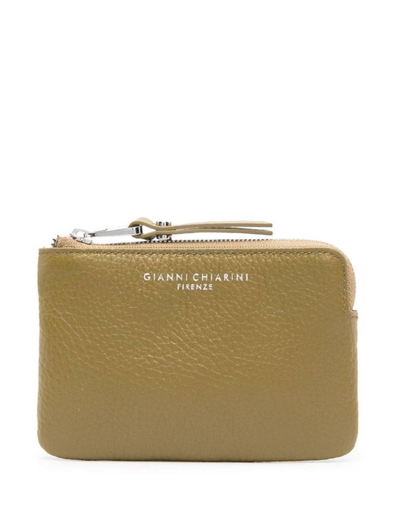 GIANNI CHIARINI logo-stamp wallet - Green von GIANNI CHIARINI