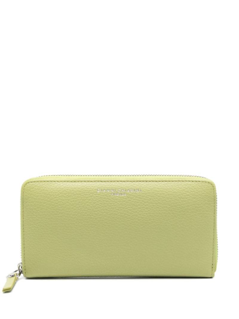 GIANNI CHIARINI logo-stamp wallet - Green von GIANNI CHIARINI