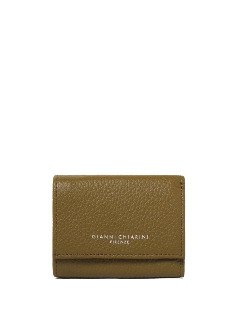 GIANNI CHIARINI logo-stamp wallet - Green von GIANNI CHIARINI