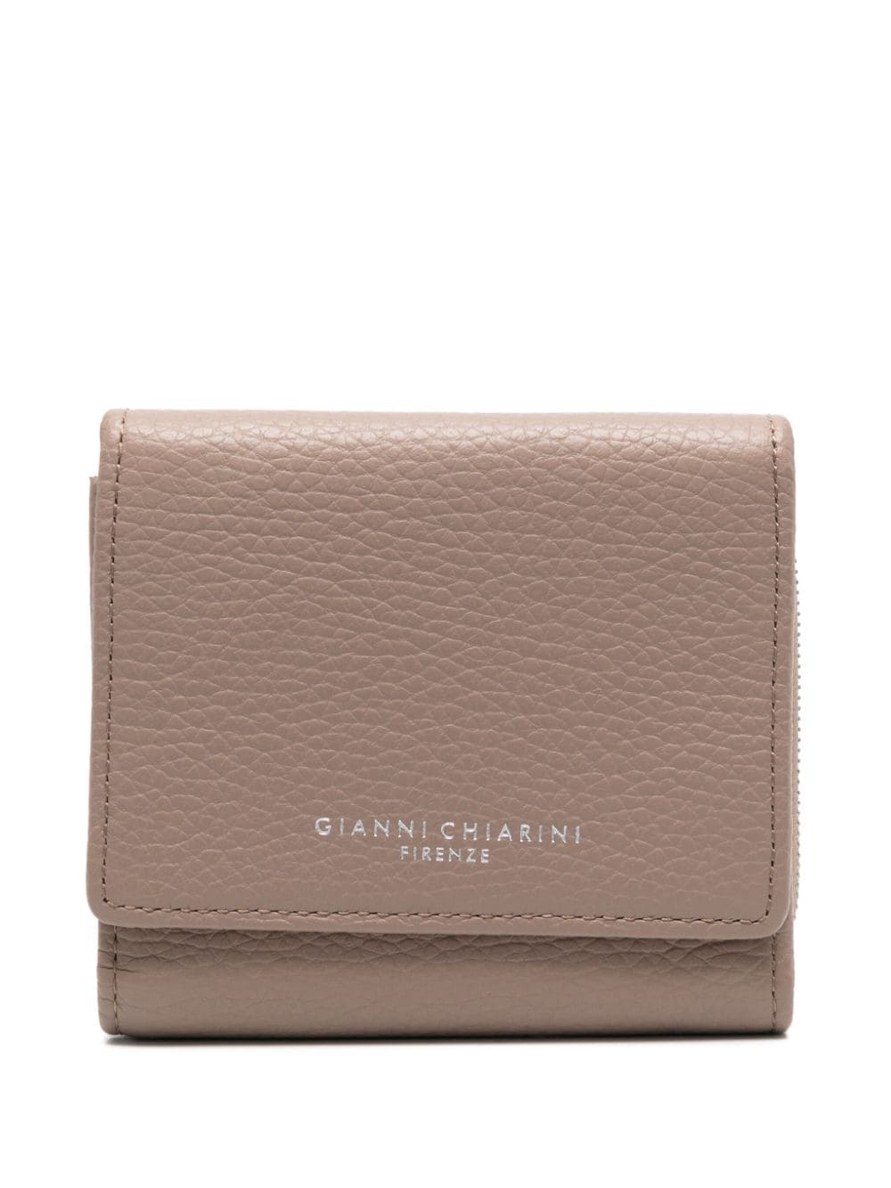 GIANNI CHIARINI logo-stamp wallet - Neutrals von GIANNI CHIARINI