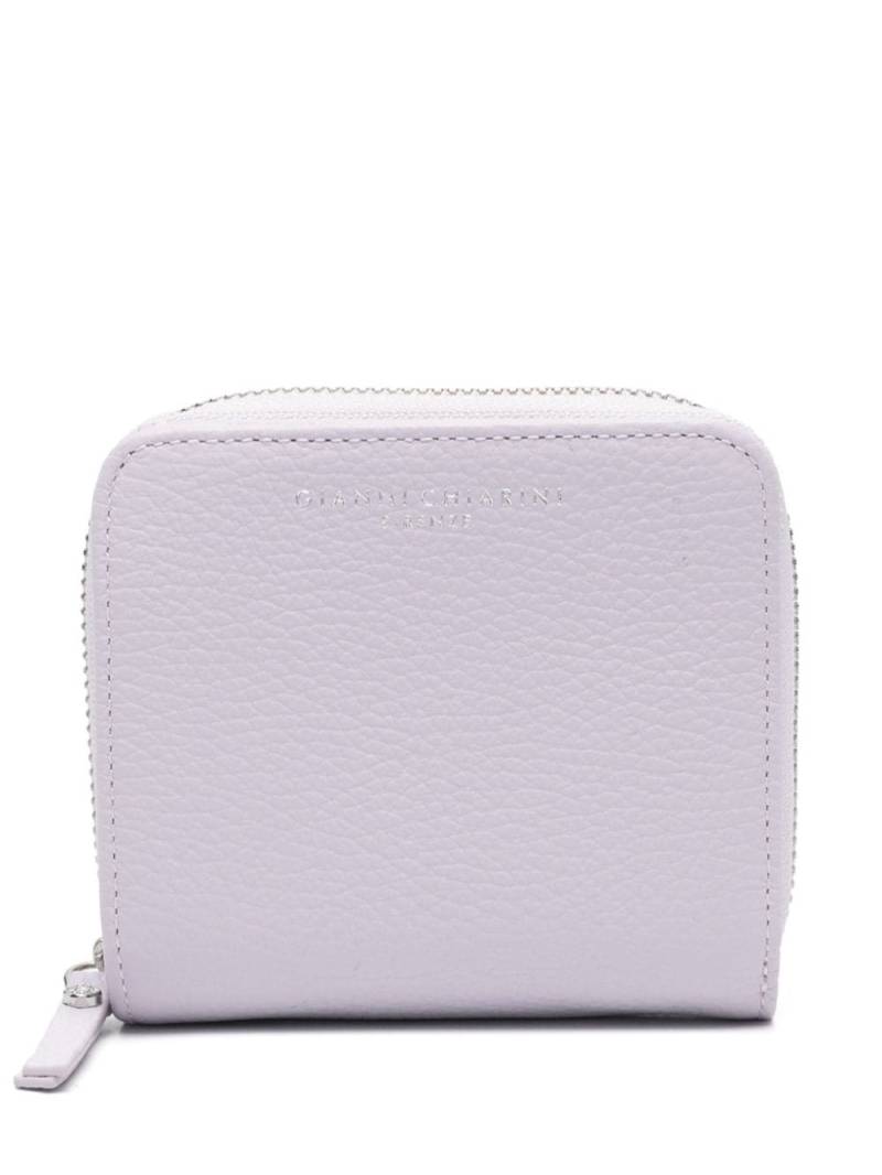 GIANNI CHIARINI logo-stamp wallet - Purple von GIANNI CHIARINI