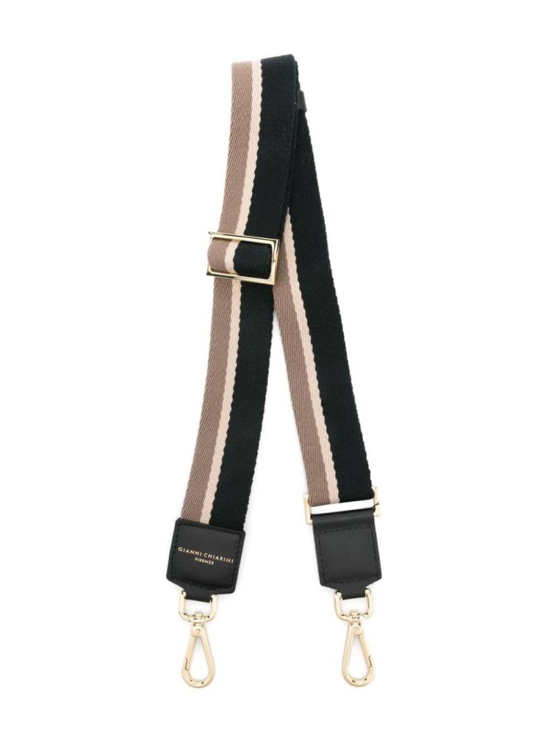 GIANNI CHIARINI striped strap - Black von GIANNI CHIARINI