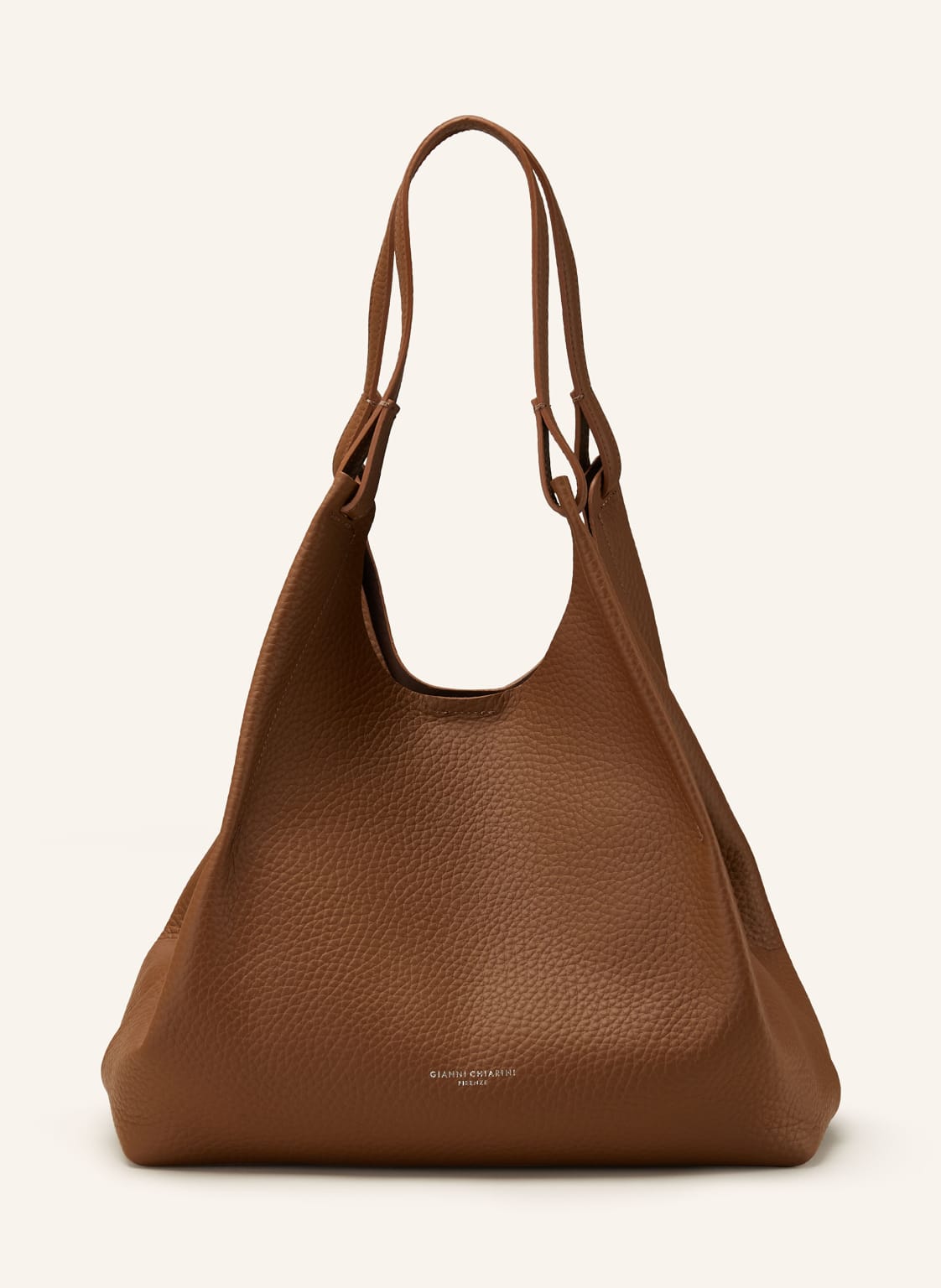 Gianni Chiarini Hobo-Bag Dua Mit Pouch braun von GIANNI CHIARINI