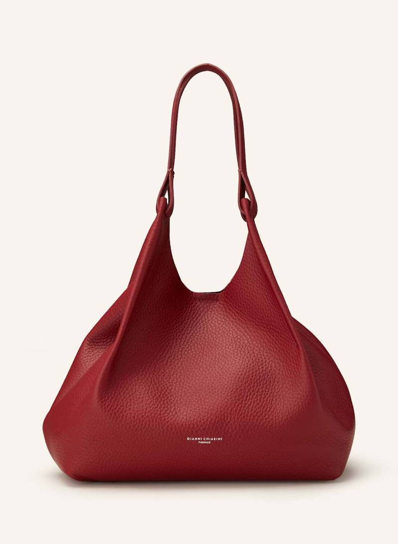 Gianni Chiarini Shopper Dua Xl Mit Pouch rot von GIANNI CHIARINI