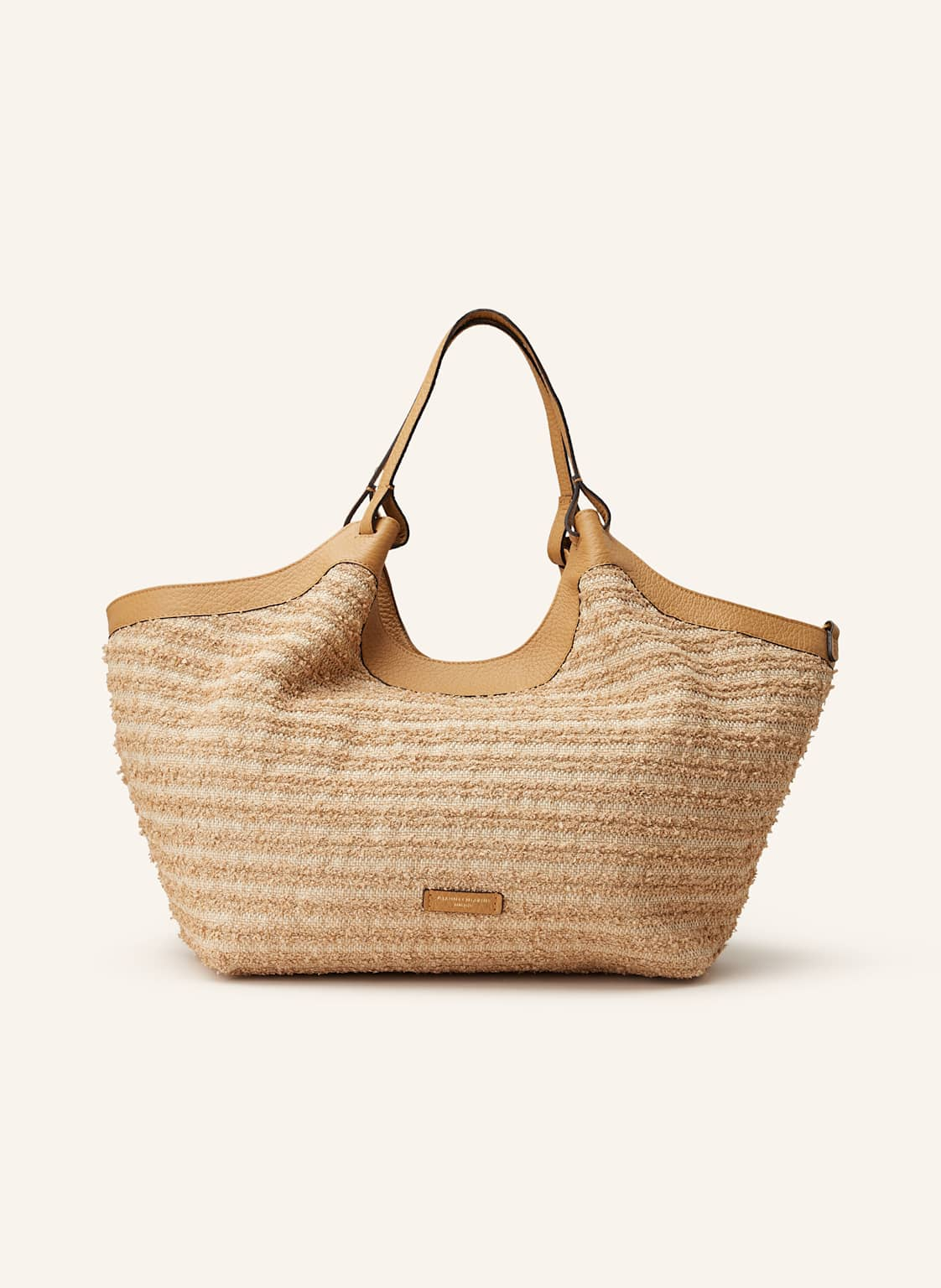 Gianni Chiarini Strandtasche Dua Xl Mit Pouch beige von GIANNI CHIARINI