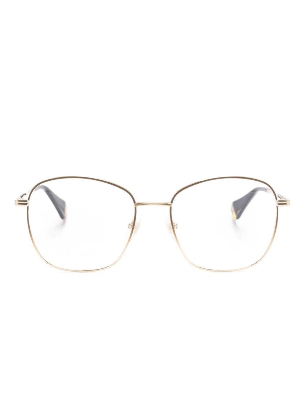 GIGI STUDIOS Alessia square-frame glasses - Gold von GIGI STUDIOS