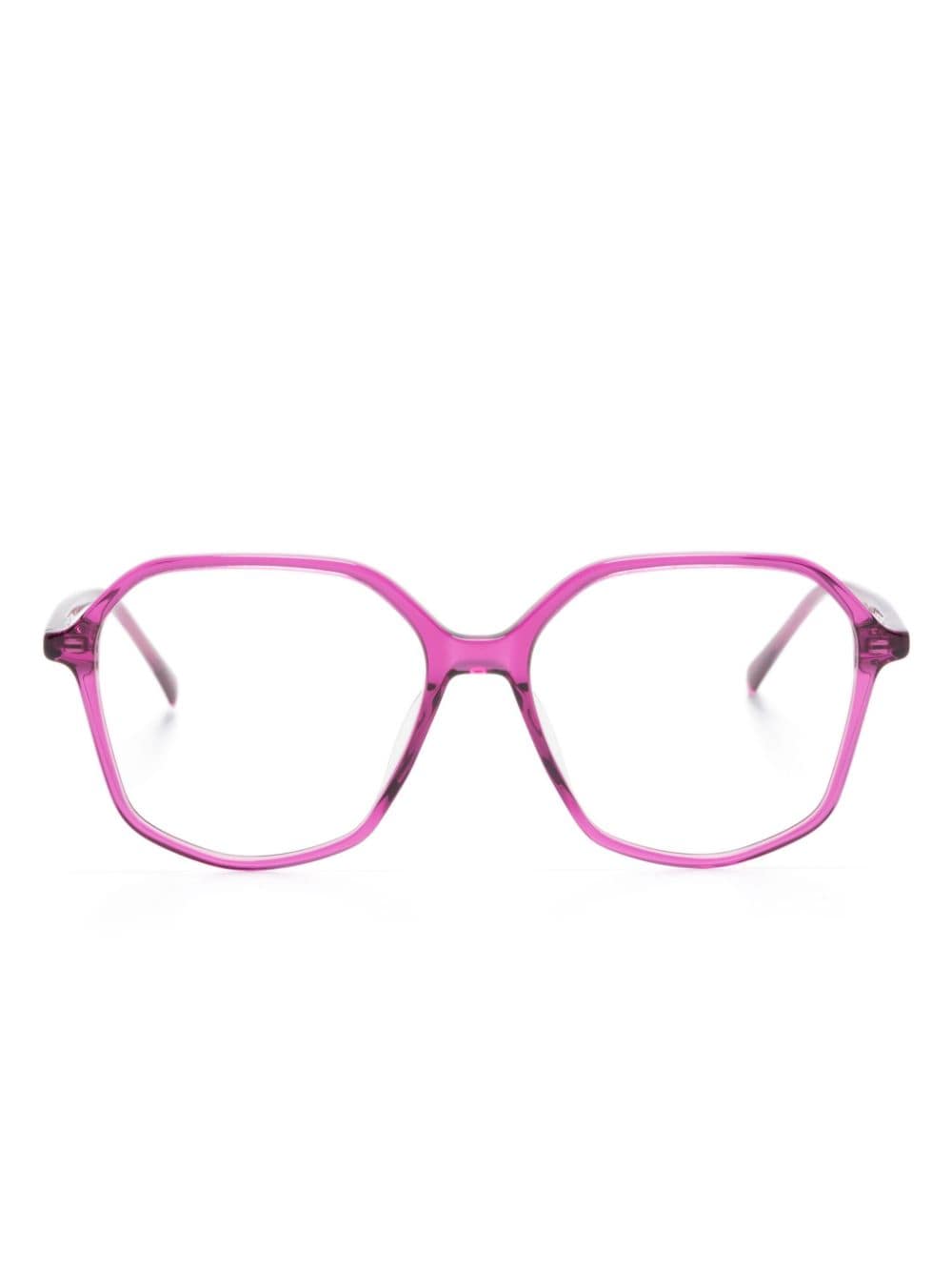 GIGI STUDIOS Cora oversize-frame glasses - Purple von GIGI STUDIOS