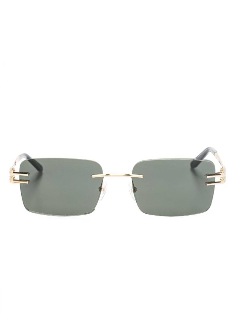 GIGI STUDIOS Ginger rimless sunglasses - Black von GIGI STUDIOS