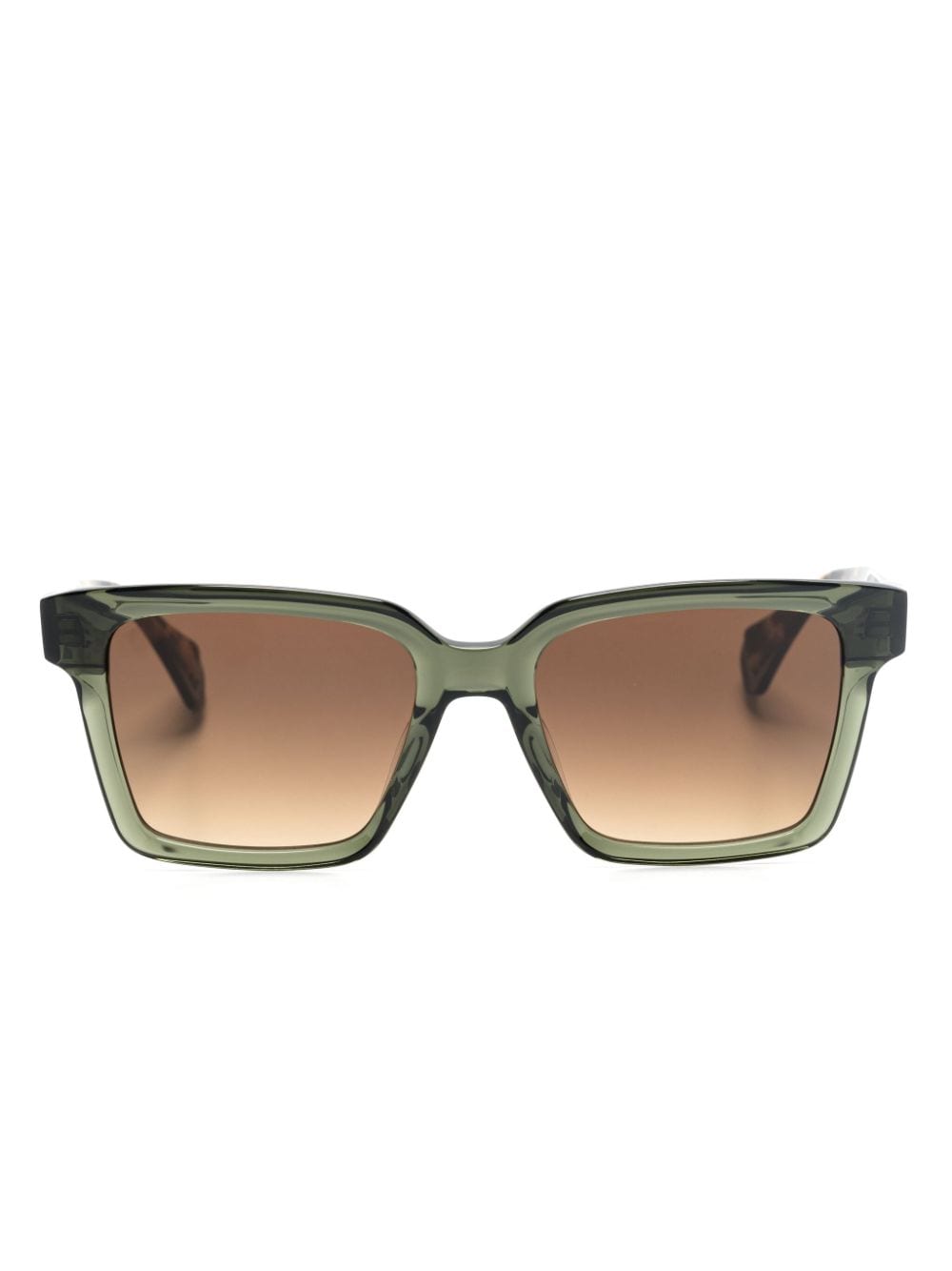 GIGI STUDIOS Giselle square-frame sunglasses - Green von GIGI STUDIOS
