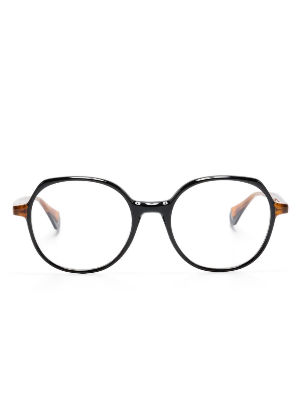 GIGI STUDIOS Kayla round-frame glasses - Brown von GIGI STUDIOS