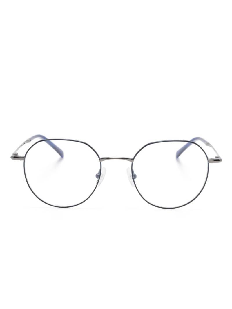 GIGI STUDIOS May geometric-frame glasses - Blue von GIGI STUDIOS