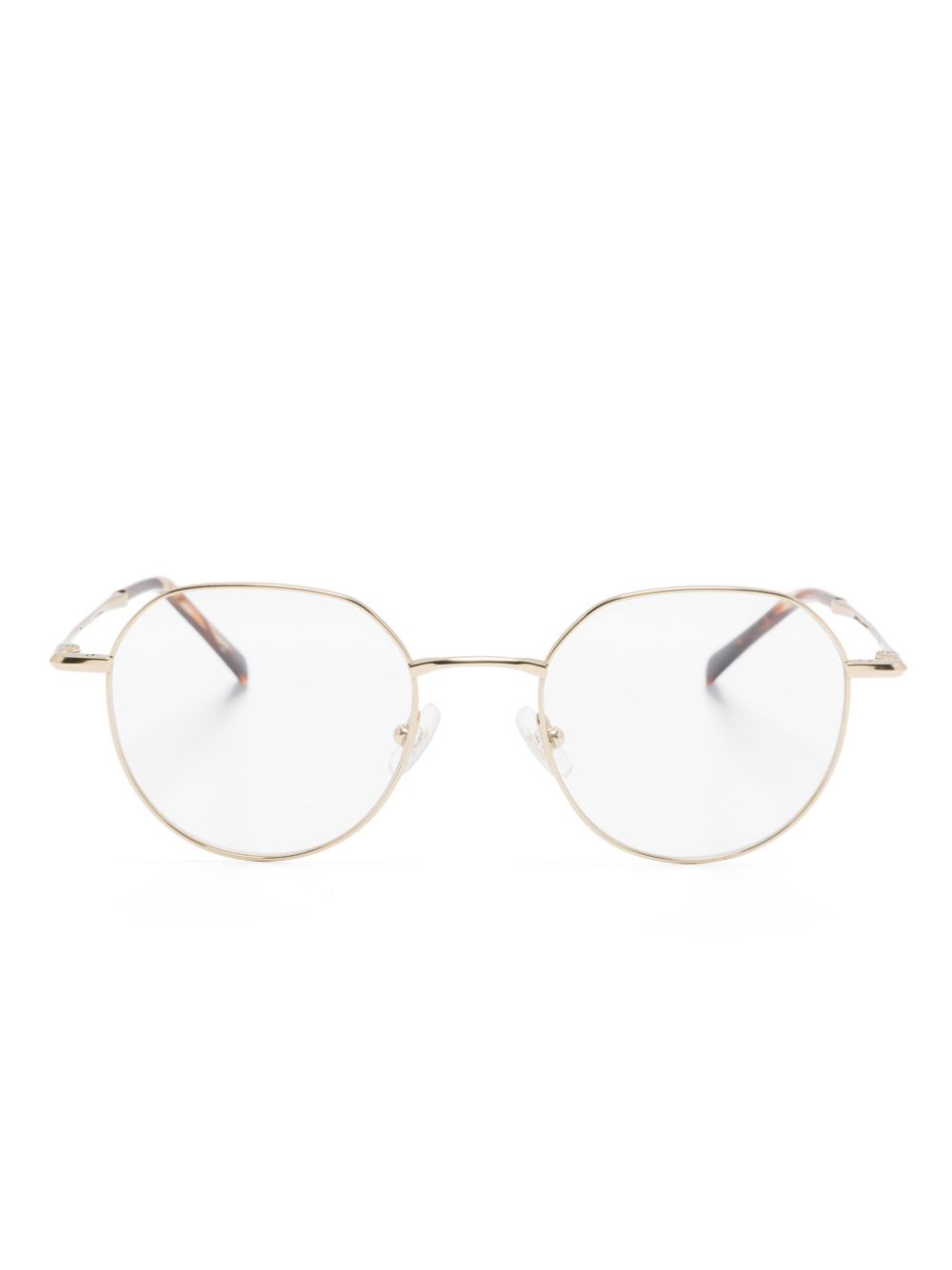 GIGI STUDIOS May geometric-frame glasses - Gold von GIGI STUDIOS