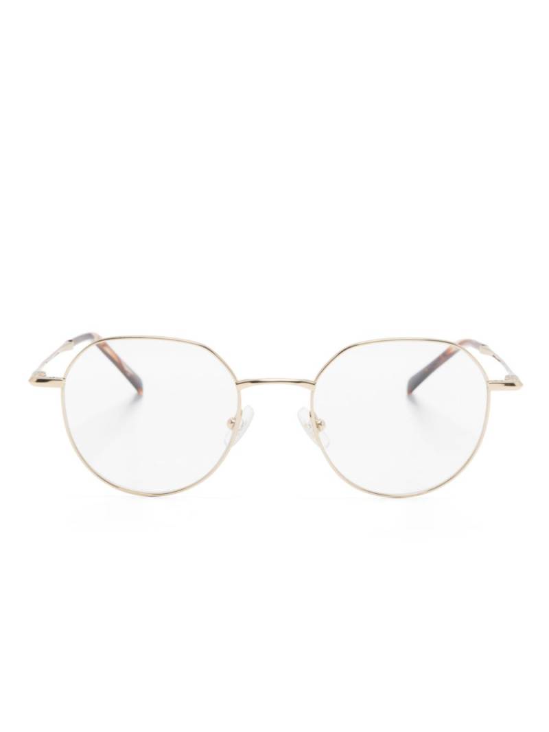 GIGI STUDIOS May geometric-frame glasses - Gold von GIGI STUDIOS