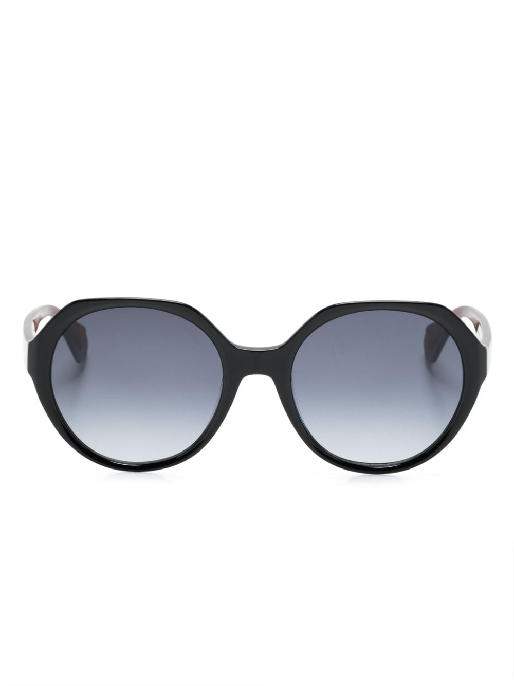 GIGI STUDIOS Monique round-frame sunglasses - Black von GIGI STUDIOS