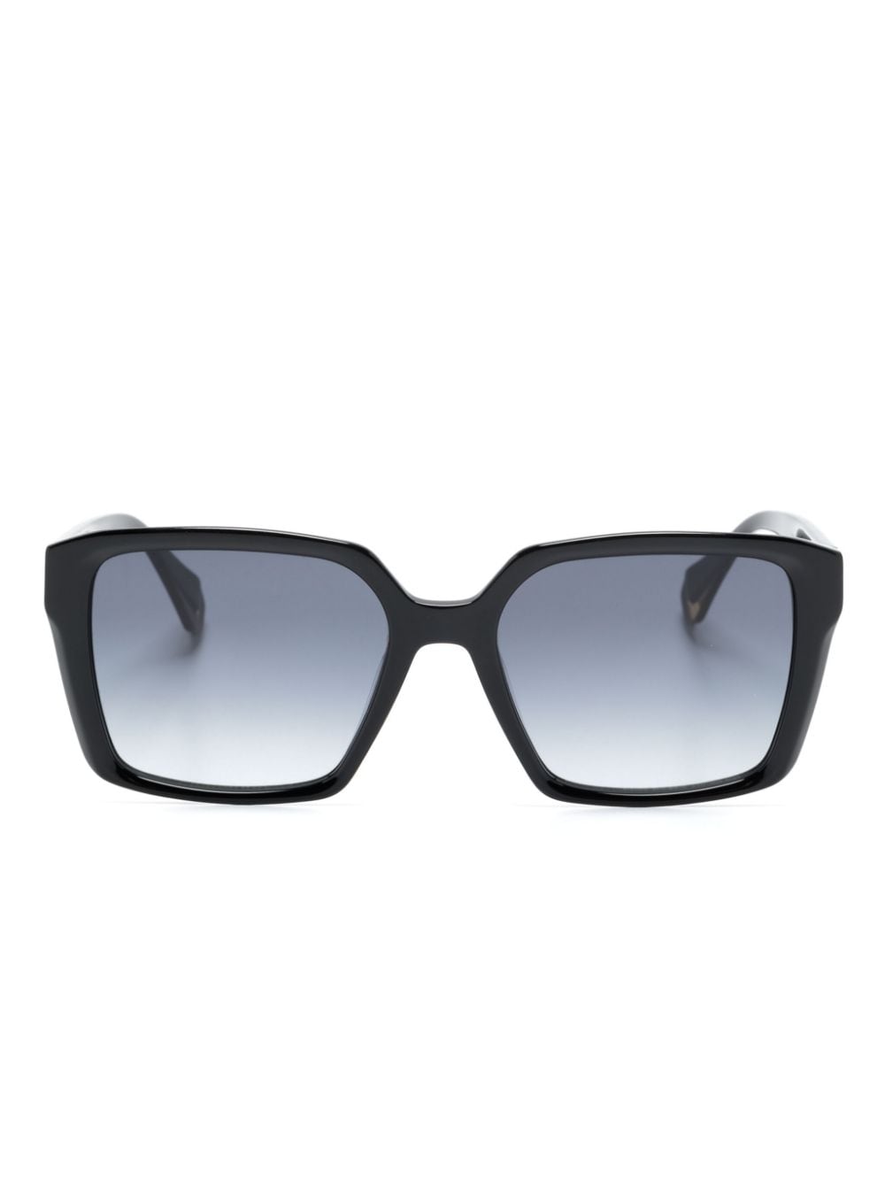 GIGI STUDIOS Serena square-frame sunglasses - Black von GIGI STUDIOS